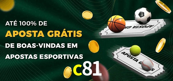 c81 Ate 100% de Aposta Gratis